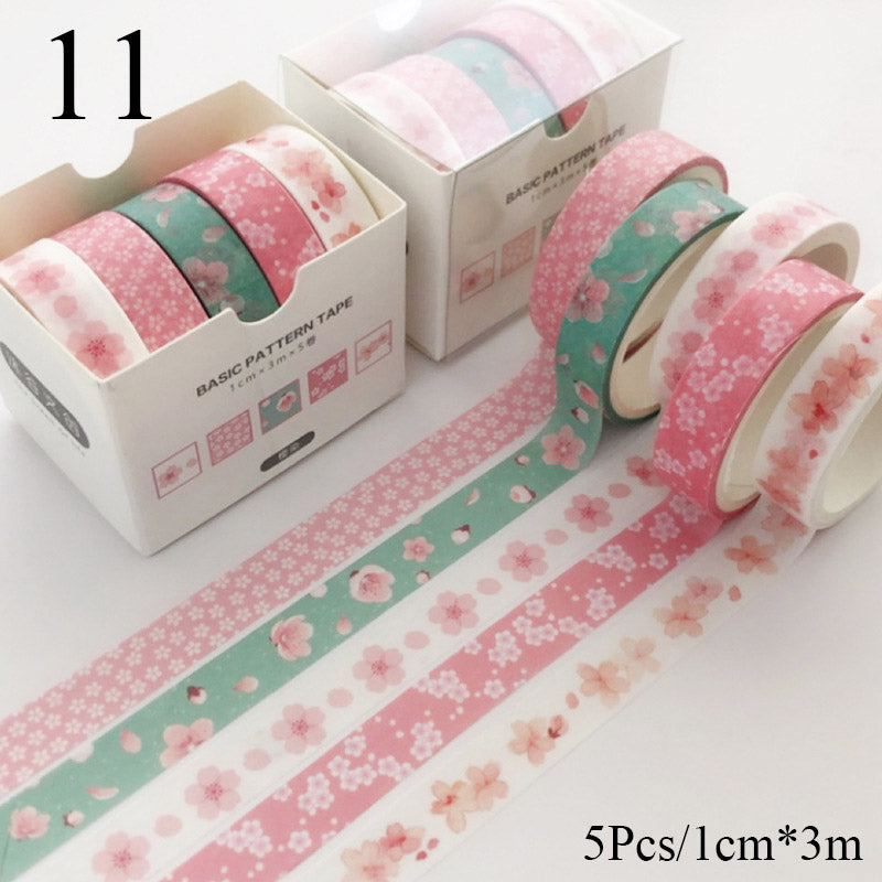 Japanisches Washi Tape Set