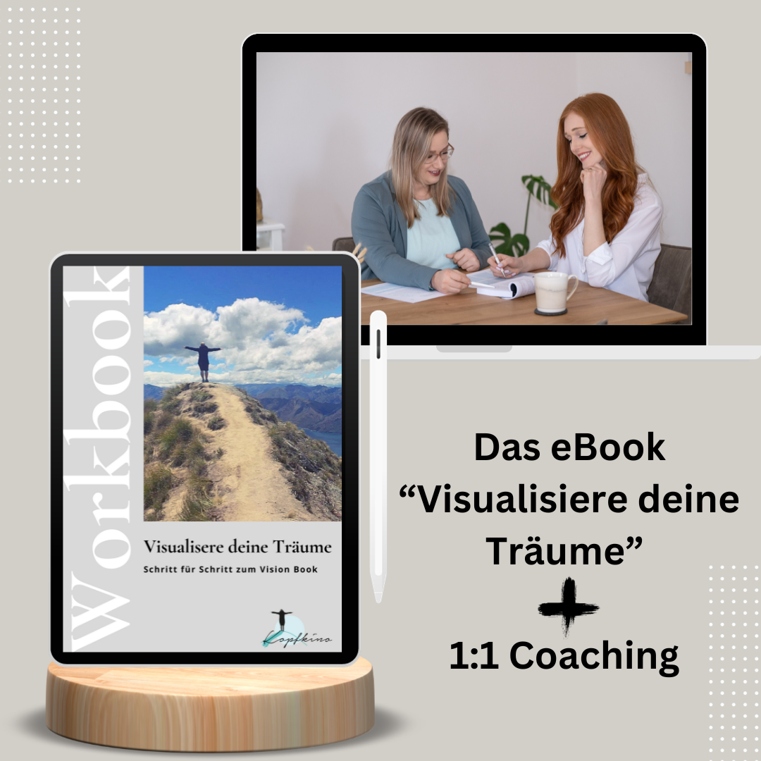 eBook "Visualisiere deine Träume" mit 1:1 Coaching